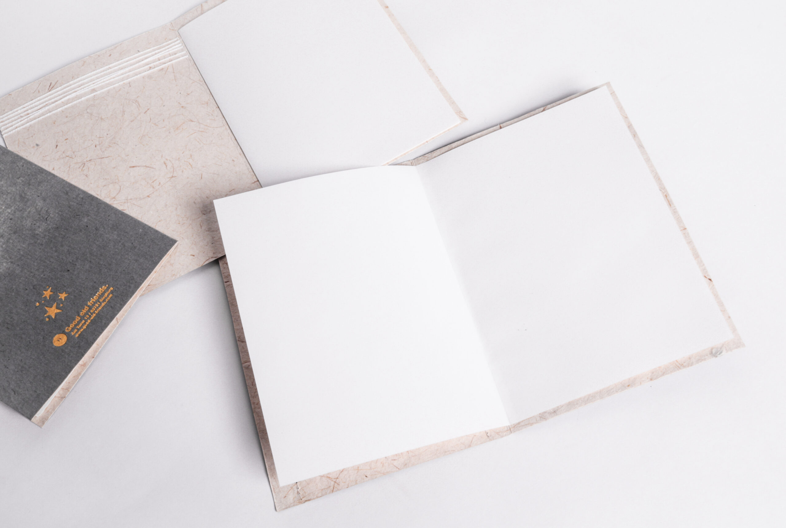 Blätter Trauerkarte Good old friends – Bild 3