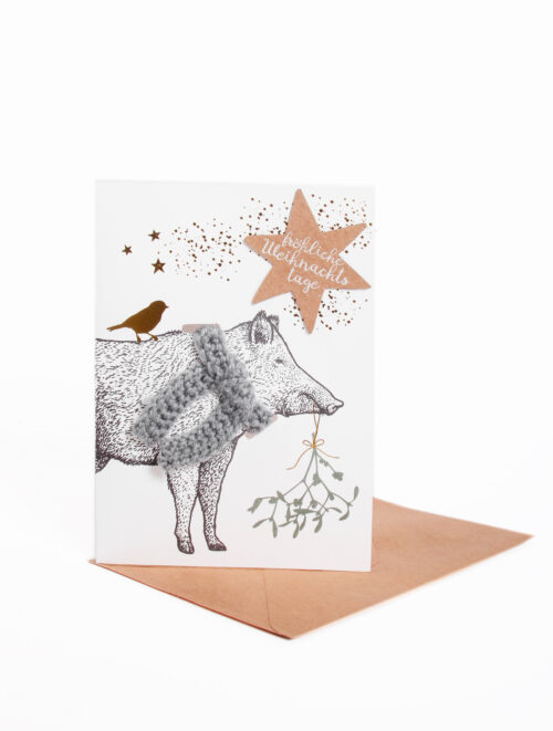 Schalkarte Good old friends