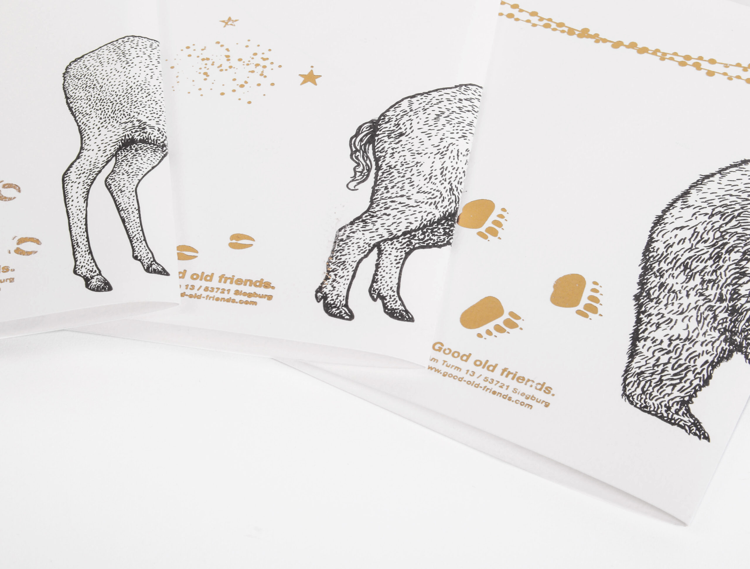 Schalkarte Good old friends – Bild 3