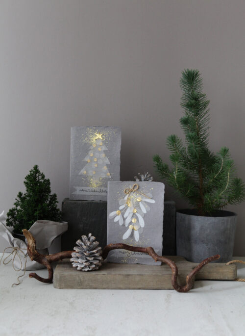 Weihnachtskarte Good old friends