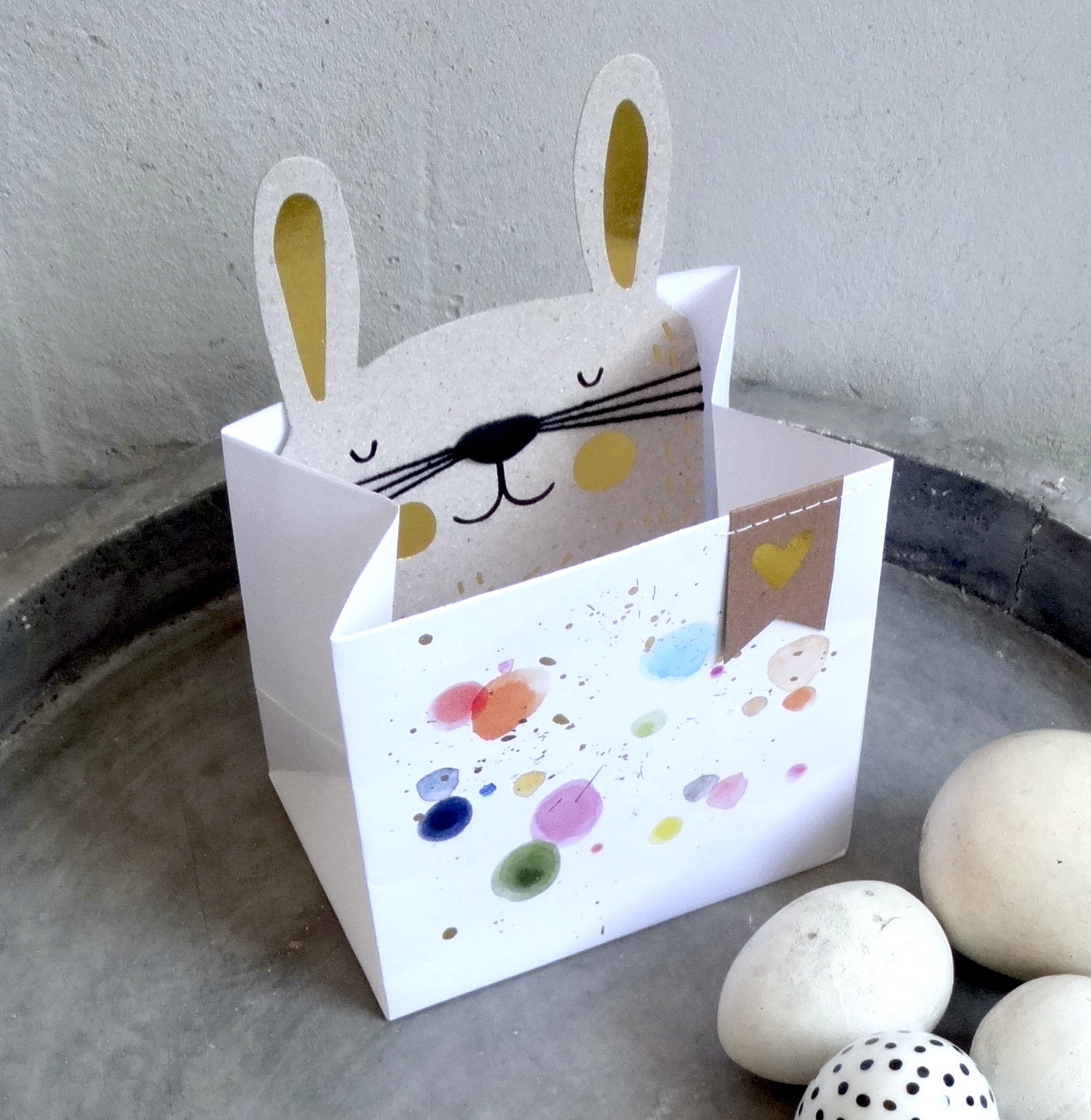 Eiertüten Hasen Good old friends – Bild 8