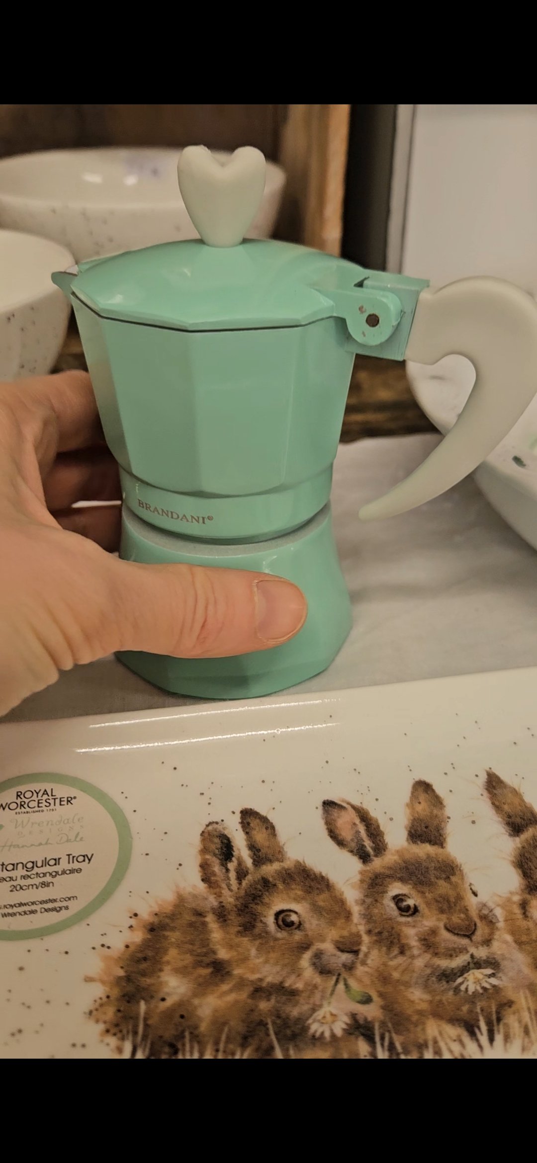 Moka mintgrün 1 Tasse