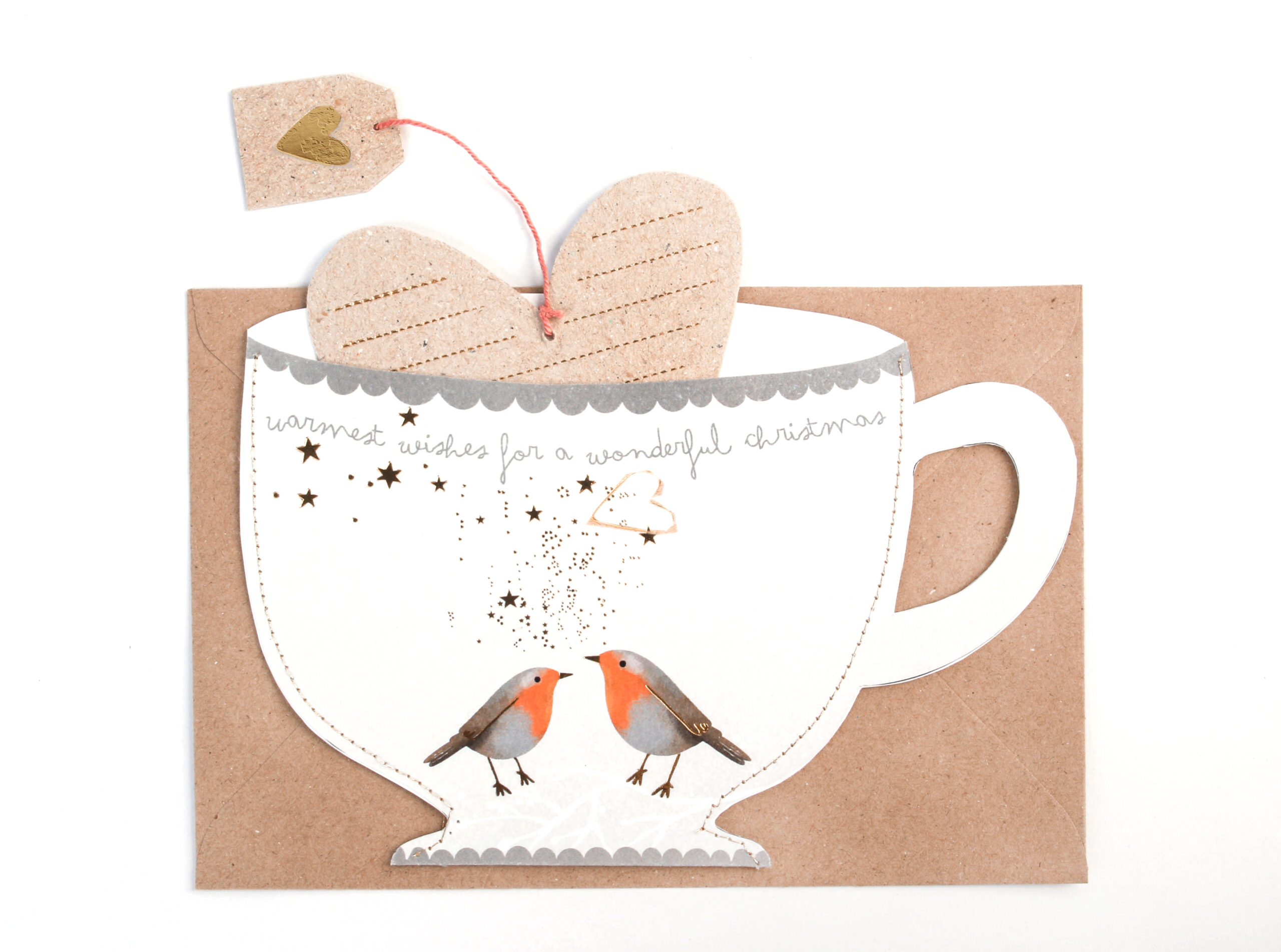 Teetasse Karte good old friends – Bild 5